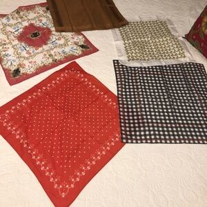 Vintage scarf lot